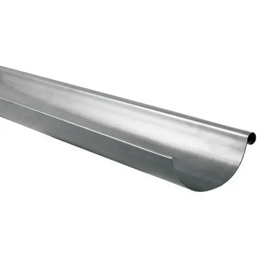 Lindab Majestic 3M Half-Round Galvanised Gutter (125Mm Diameter) 1