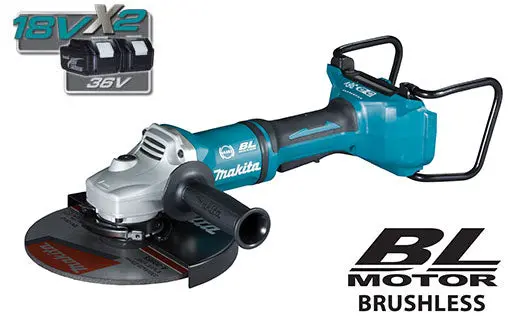 Makita Dga900Zk 36V Cordless Angle Grinder – 230Mm Heavy-Duty Disc 1