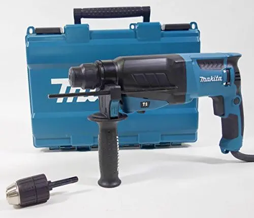 Makita Hr2630X7 Rotary Hammer – 800W Sds-Plus Heavy-Duty Drill 1