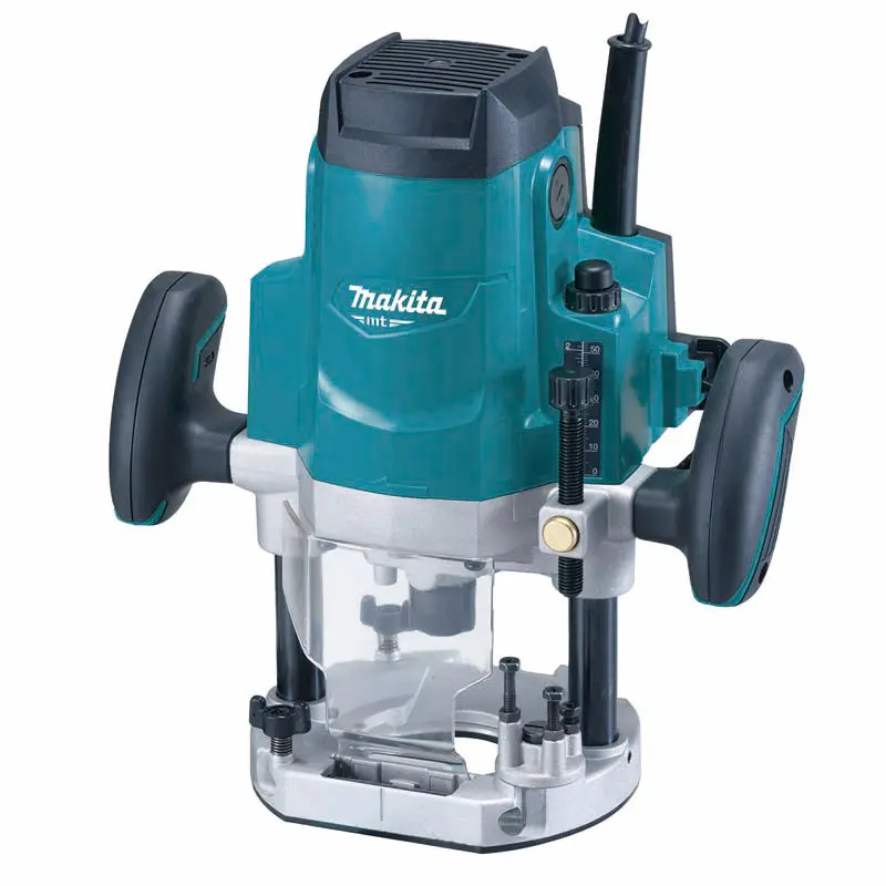 Makita M3600B 1650W Router – Plunge Base, Precision Depth Adjustment, Dust Extraction Port 1