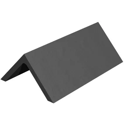 Marley Clay 450Mm Plain Angle Ridge – Slate Black Finish 1