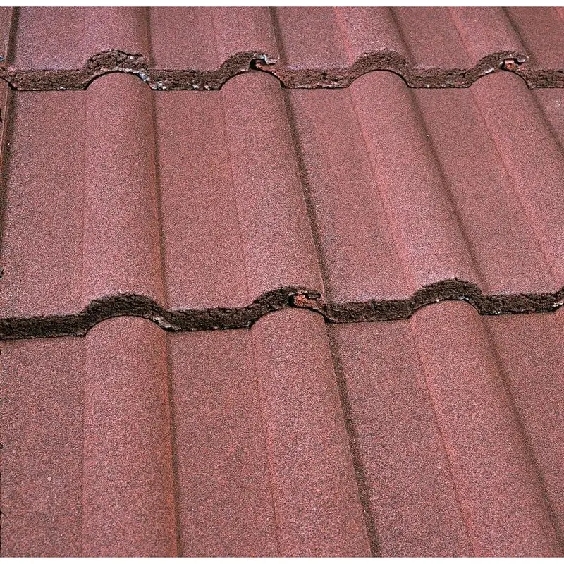 Marley Double Roman Roof Tiles – Dark Red, 192-Tile Pallet 1