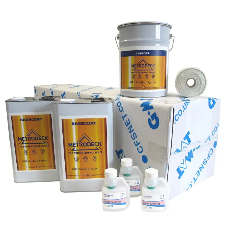 Metrodeck Grp Fibreglass Roofing Kit – 450Gsm Matting, Covers 7M² 1