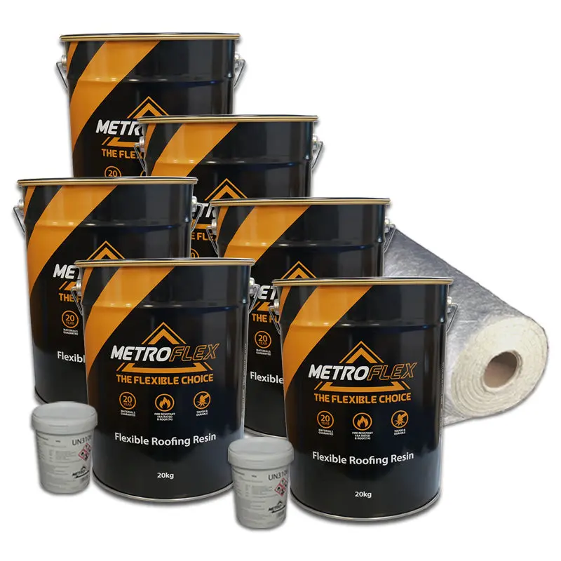Metroflex Flexible Grp Roofing Kit (No Primer) – 43M² Coverage 1