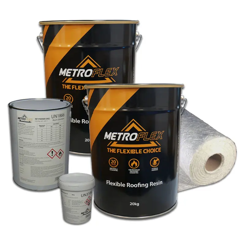 Metroflex Flexible Grp Roofing Kit With Primer – 14M² Coverage 1