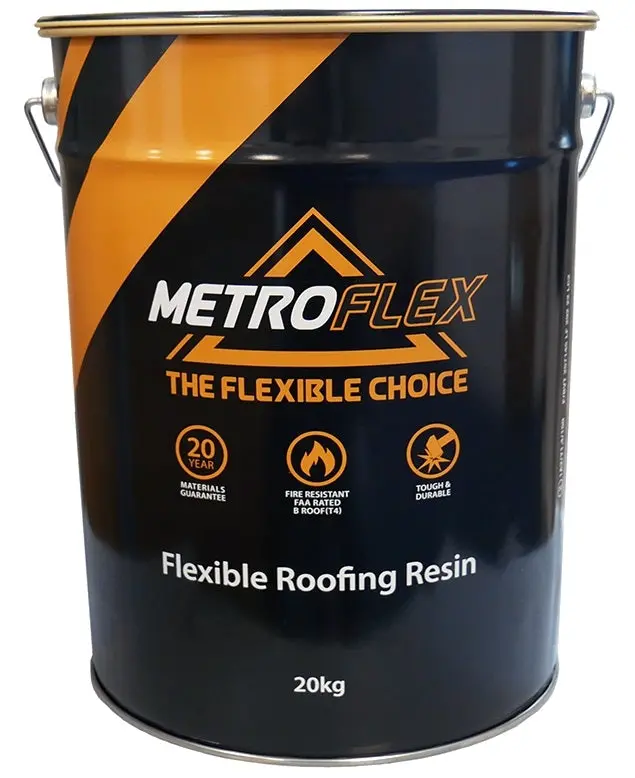 Metroflex Flexible Grp Roofing Resin – 20Kg Drum 1