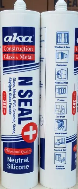 N Seal High-Tack Fast-Setting Neutral Silicone Sealant 1