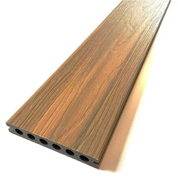 Oak-Finish Ultra Guard Composite Decking Board – 3660Mm × 138Mm By Castle Composites 1