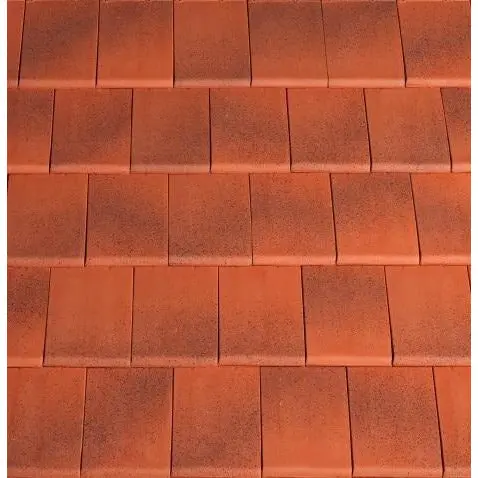 Planum Low-Pitch Clay Roof Tile – 10°, Jaspee Red 1