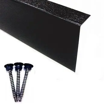 Plastisol Wall Trim – 2-Metre Vertical Edge Protection For Rubber Roofs 1