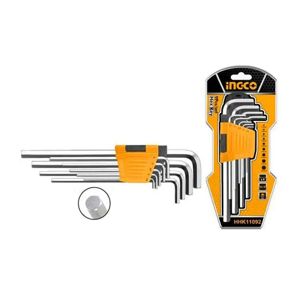 Precision Hex Key (Allen Wrench) Set – 9-Piece Metric Kit 1