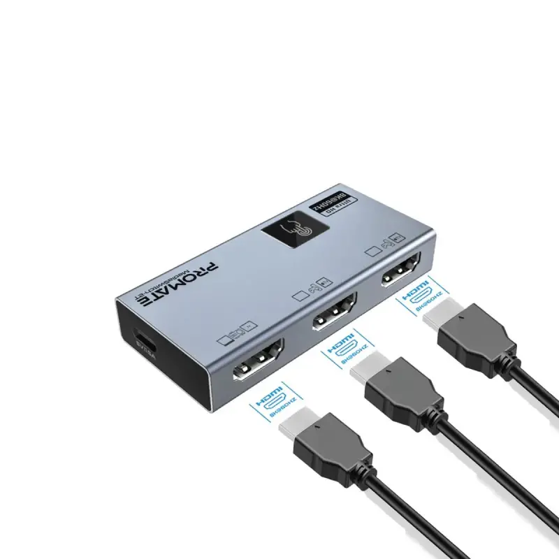 Promate Hdmi 8K Media Adapter – 3-Meter Ultra-High-Speed Cable With 60Hz Refresh Support 1