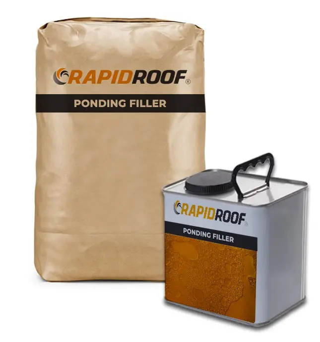 Rapidroof Ponding Water Filler Kit – Leveling Solution For Depressed Roof Areas 1