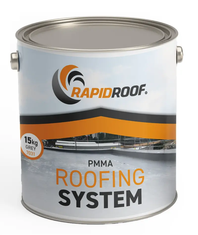 Rapidroof Waterproof Grey Coating – 7.5 Kg Compact Waterproofing Solution 1