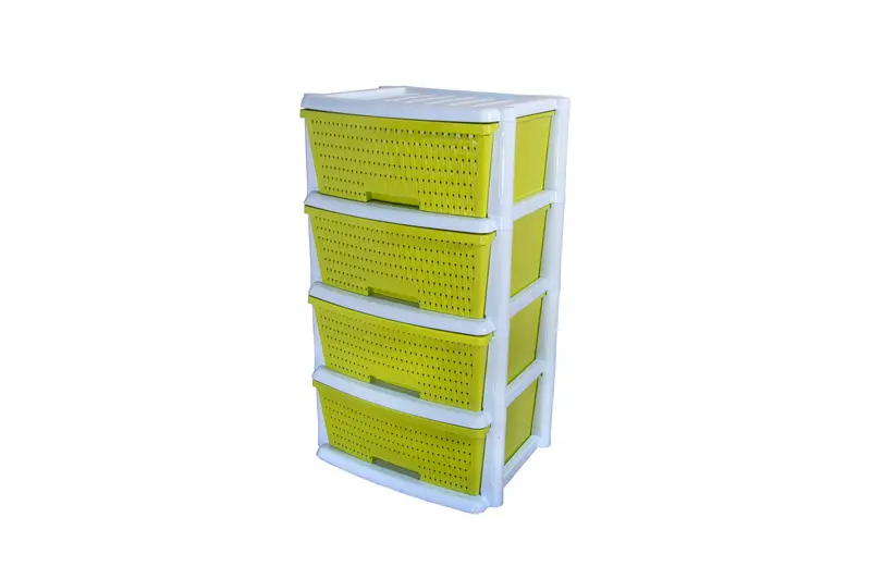 Rattan Storage Basket – Woven Texture, Natural-Finish Organizer 1