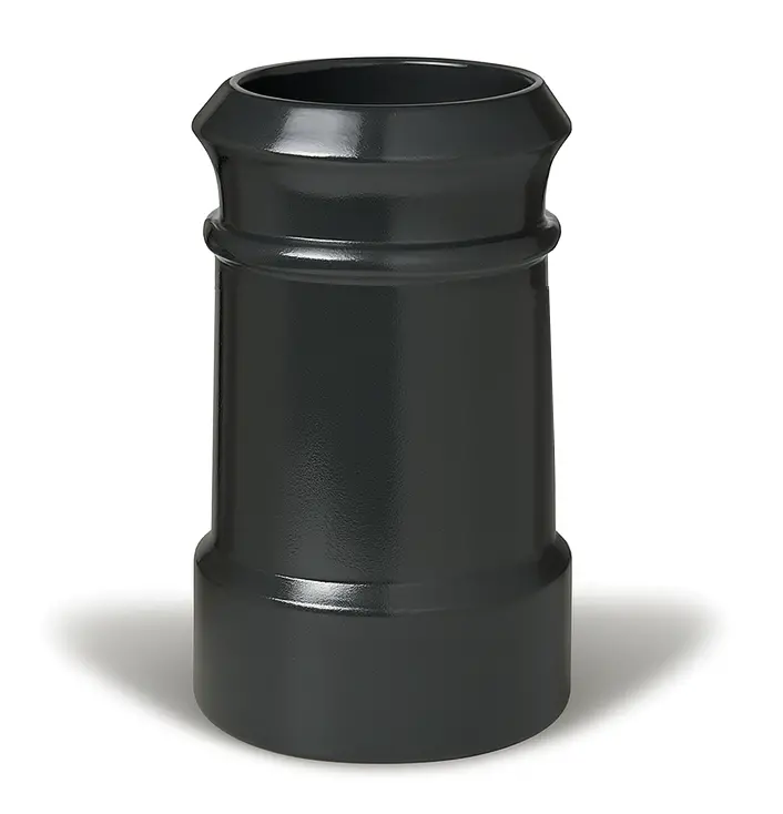Redbank Black Cannon-Head Chimney Pot – 450Mm Height 1