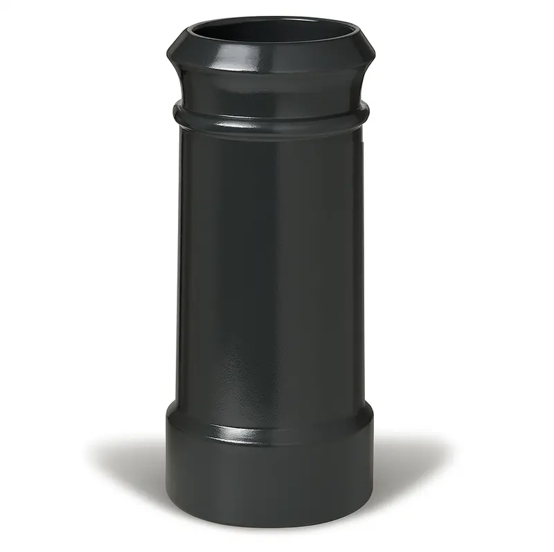 Redbank Black Cannon-Head Chimney Pot – 750Mm Height 1