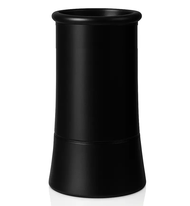 Redbank Black Roll-Top Chimney Pot – 750Mm Height 1
