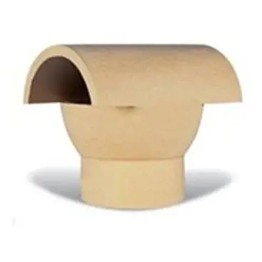 Redbank Buff Clay Half-Round Hood Top – 190Mm Diameter 1