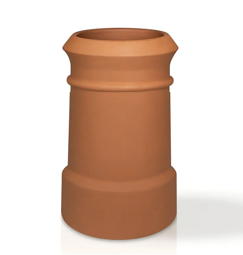 Redbank Red Cannon Head Chimney Pot – 450Mm Height 1
