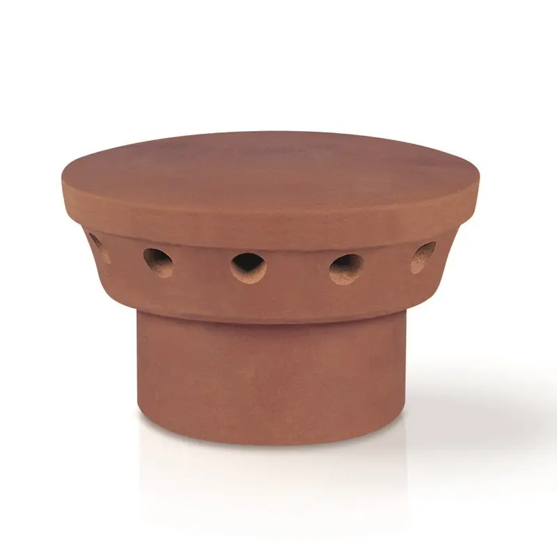 Redbank Red Clay Flue Ventilator – 135Mm Diameter 1