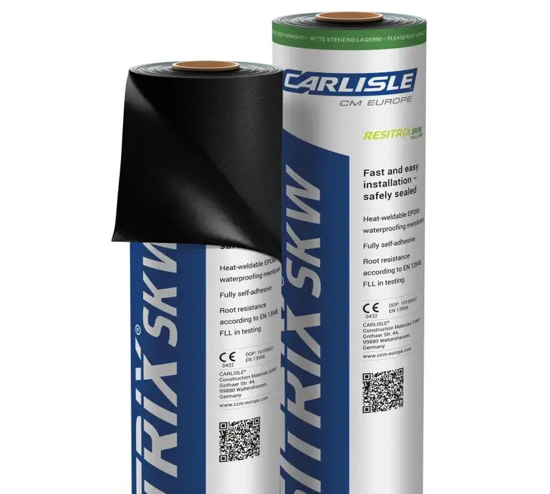 Resitrix® Skw Fully Bonded Epdm Roof Membrane – 666Mm Width × 10M Length 1