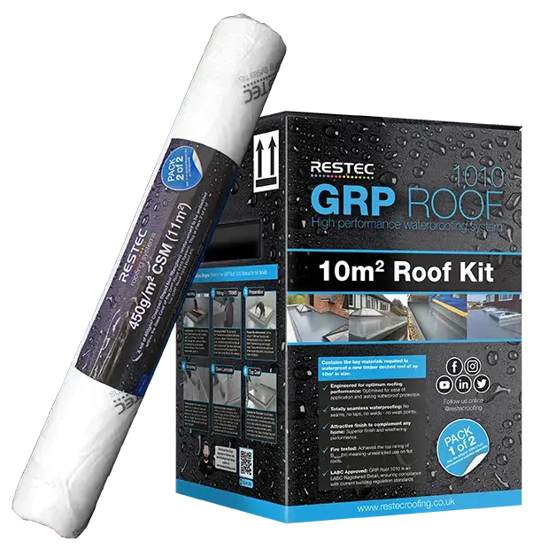 Restec 1010 Grp Flat Roofing Kit – 10 Square Metres Coverage 1