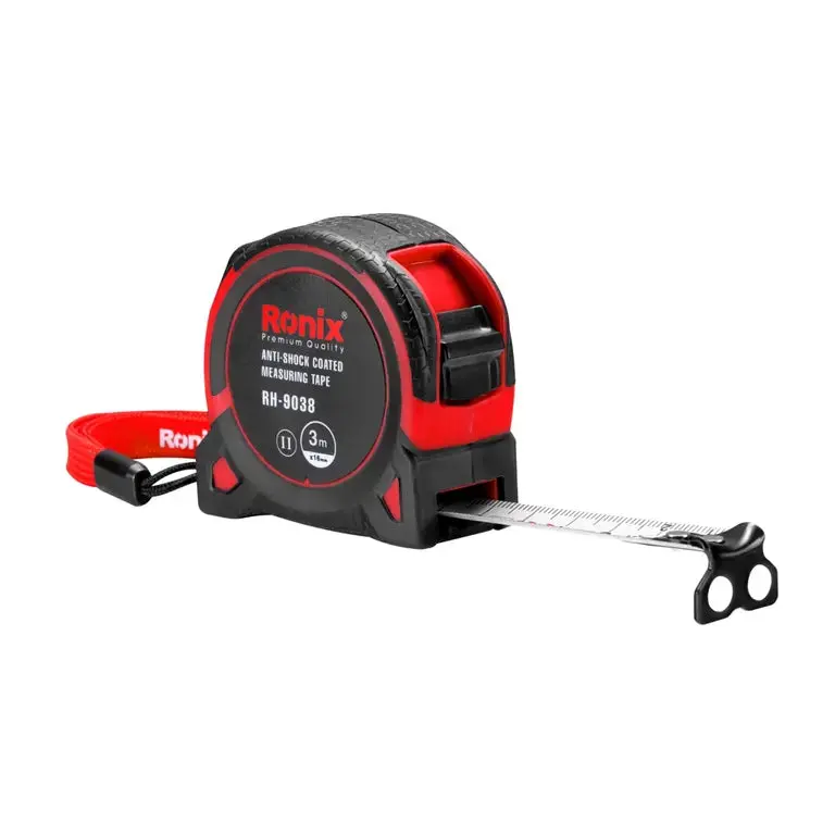 Ronix 3-Meter Measuring Tape – Laser-Etched Steel Blade 1