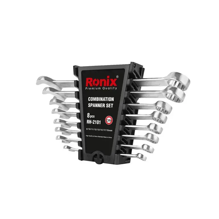 Ronix 8-Piece Socket Set With Ratchet Handle 1
