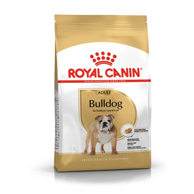Royal Canin Bulldog Puppy Dry Food – Growth Support For Young Bulldogs, 12Kg 1