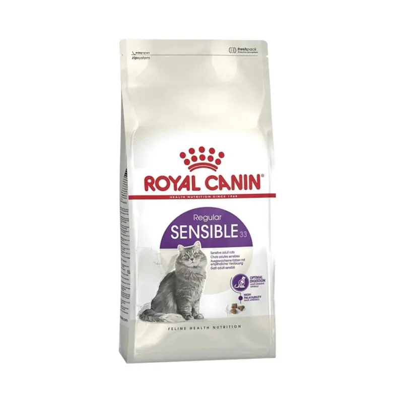 Royal Canin Sensible 33 Dry Cat Food For Sensitive Digestion And Skin Health (2 Kg) 1