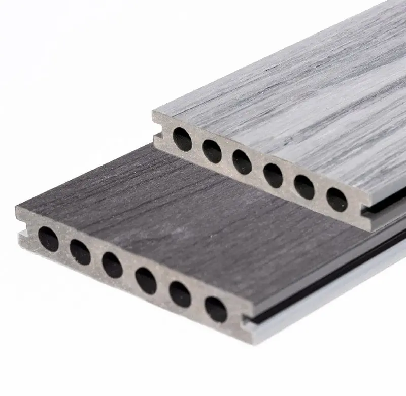 Ryno Terracedeck Signature Reversible Wpc Decking – Ebony/Silver Birch Woodgrain, 3.6M 1