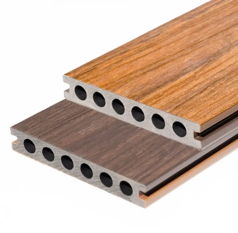 Ryno Terracedeck Signature Reversible Wpc Decking – Teak/Mahogany Woodgrain, 3.6M 1