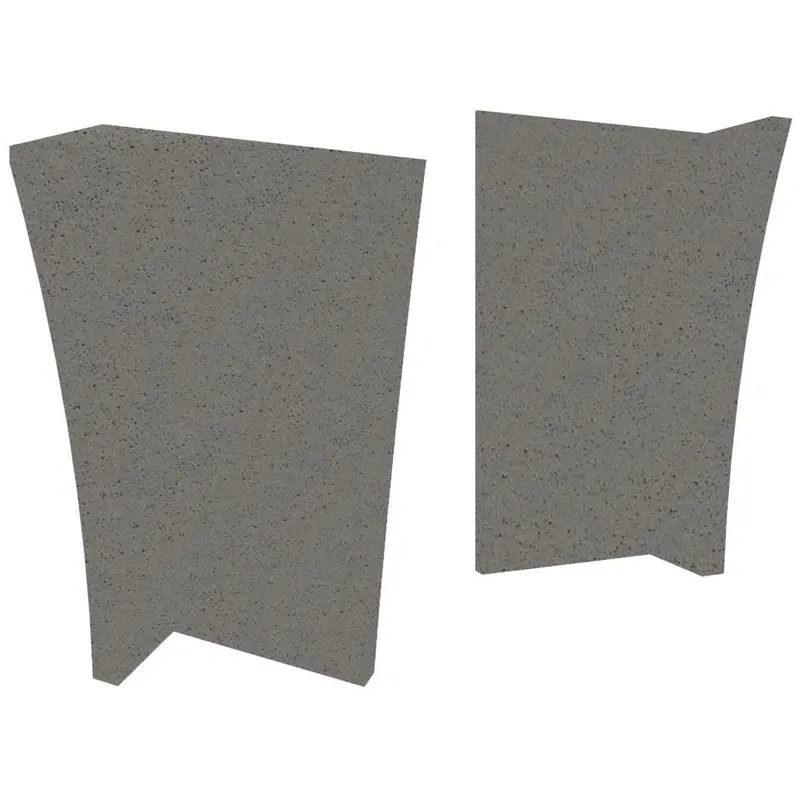 Sandtoft Concrete 90° Internal Angle Roof Fitting – Sold In Pairs 1