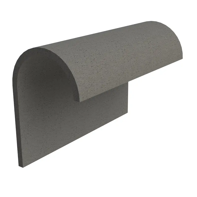 Sandtoft Concrete Half-Round Mono Ridge Tile – 457Mm Length 8