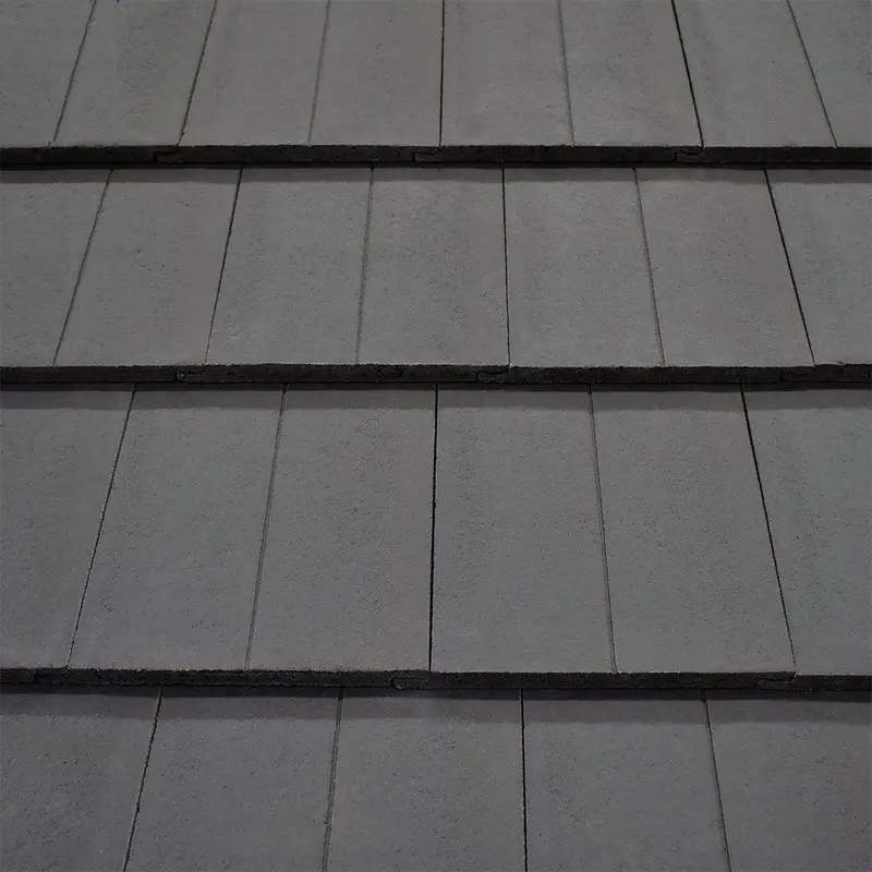 Sandtoft Danum Dual Tle Roof Tile – Dark Grey, Slimline Leading Edge Design 1
