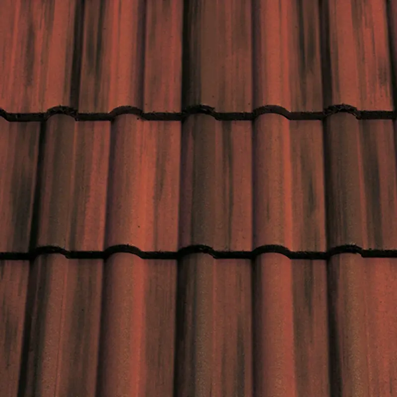 Sandtoft Double Roman Concrete Roof Tiles – Smooth-Faced Rustic 1