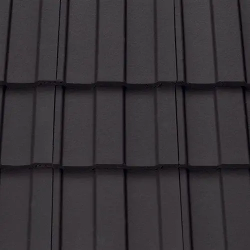 Sandtoft Lindum Smooth-Faced Roof Tile – Dark Grey Finish 1