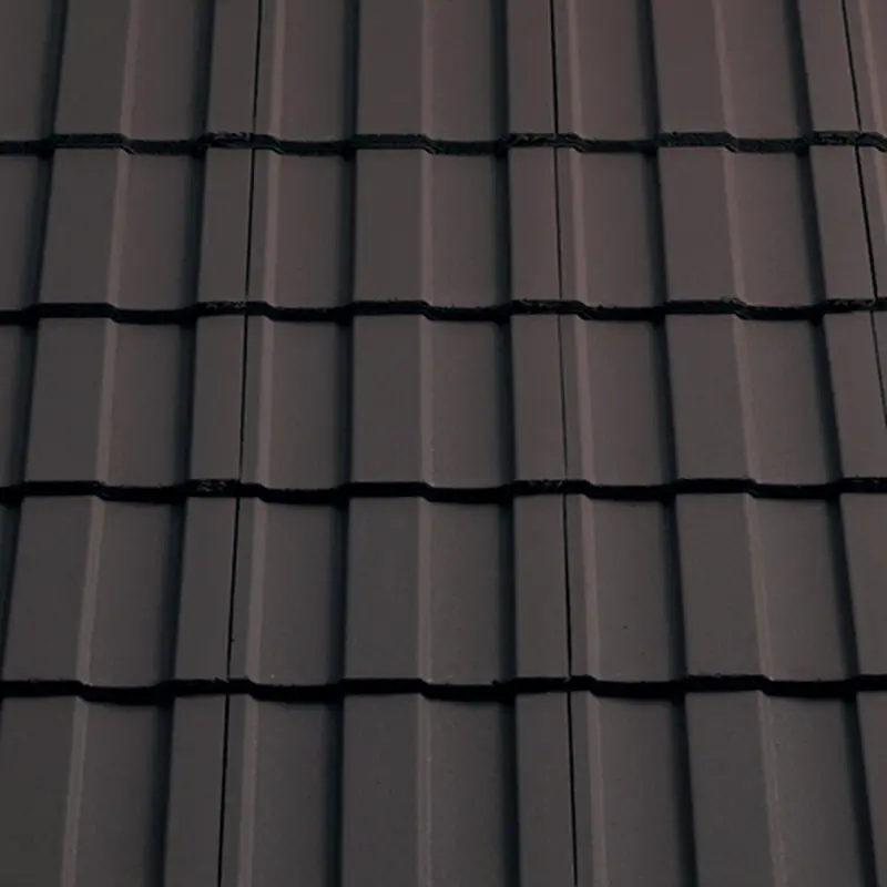 Sandtoft Lindum Smooth-Faced Roof Tiles – Warm Brown 1