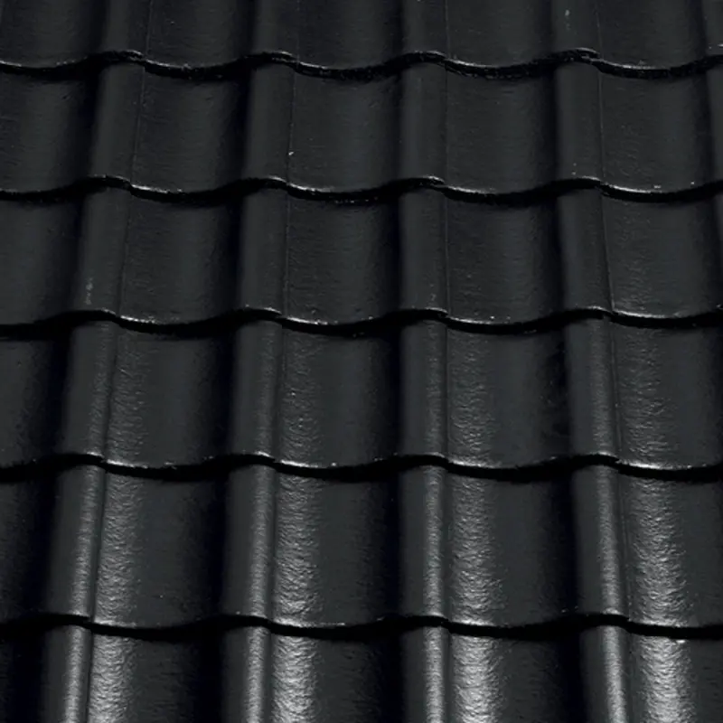Sandtoft Shire Pantile Concrete Roof Tiles – Charcoal 1