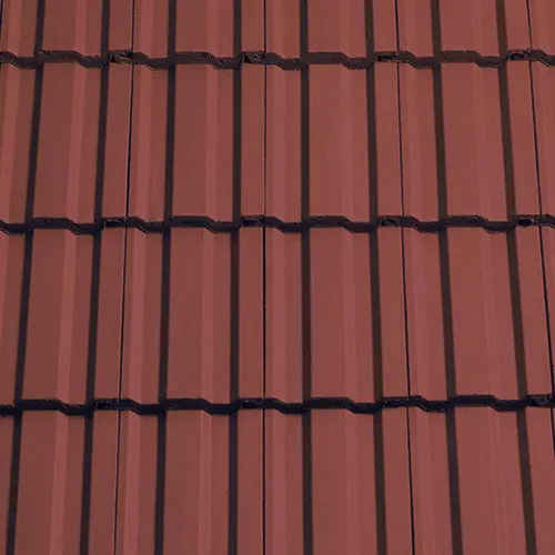 Sandtoft Standard Pattern Tile – Terracotta Red Finish 1