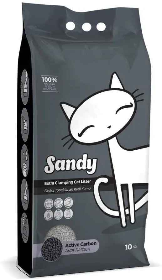 Sandy Natural Clay Cat Litter – 5Kg Sodium Bentonite Formula With Rapid Clumping & Odor Sealing 1