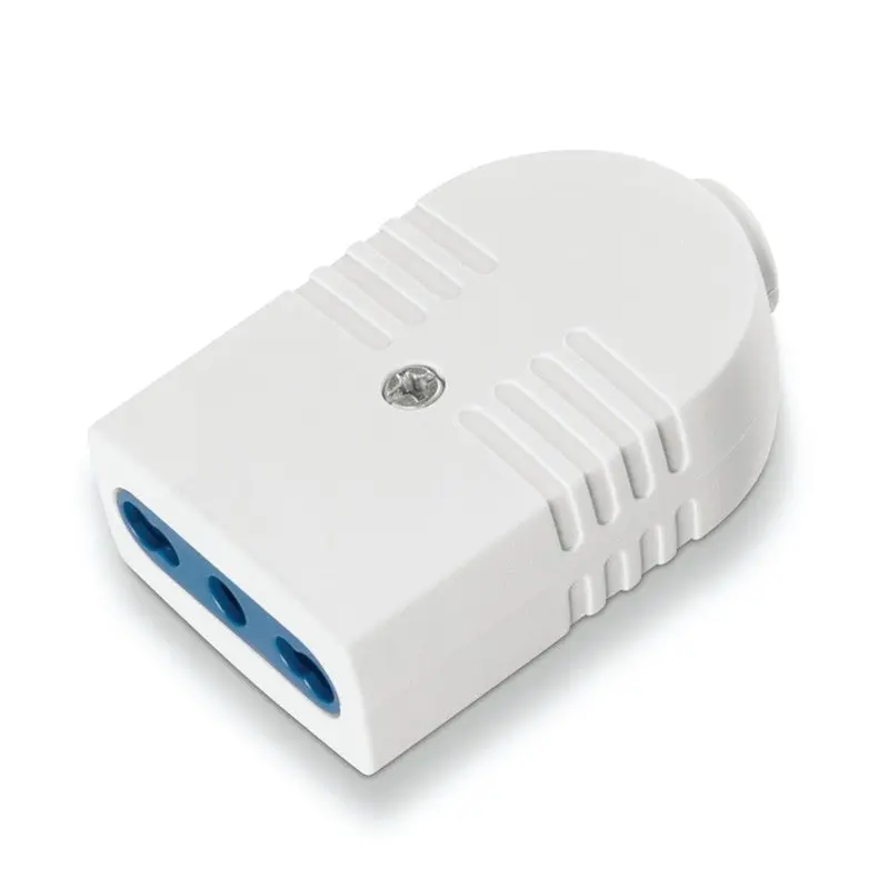 Scame German-Standard Triple-Pole 16A Industrial Plug With Earth Pin And Cable Grip 1