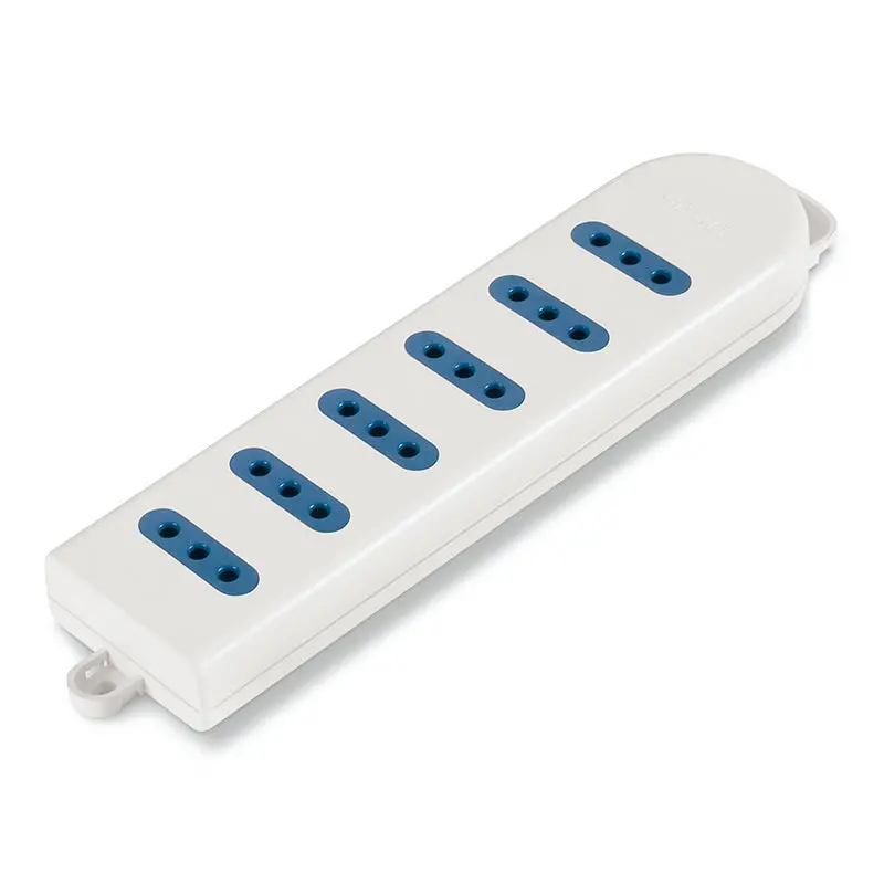 Scame Twin-Pole 10A German-Standard Distribution Box With 6 Socket Outlets 1