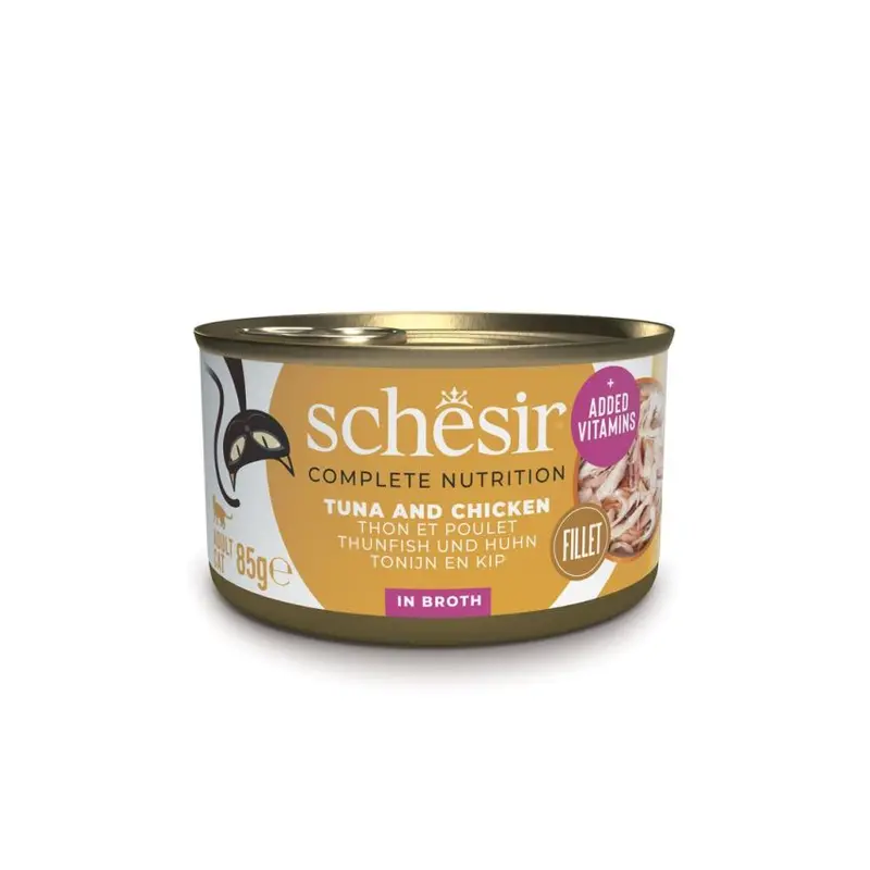 Schesir C175 Tuna & Seafood Paté – 56X85G Tin Pack 1