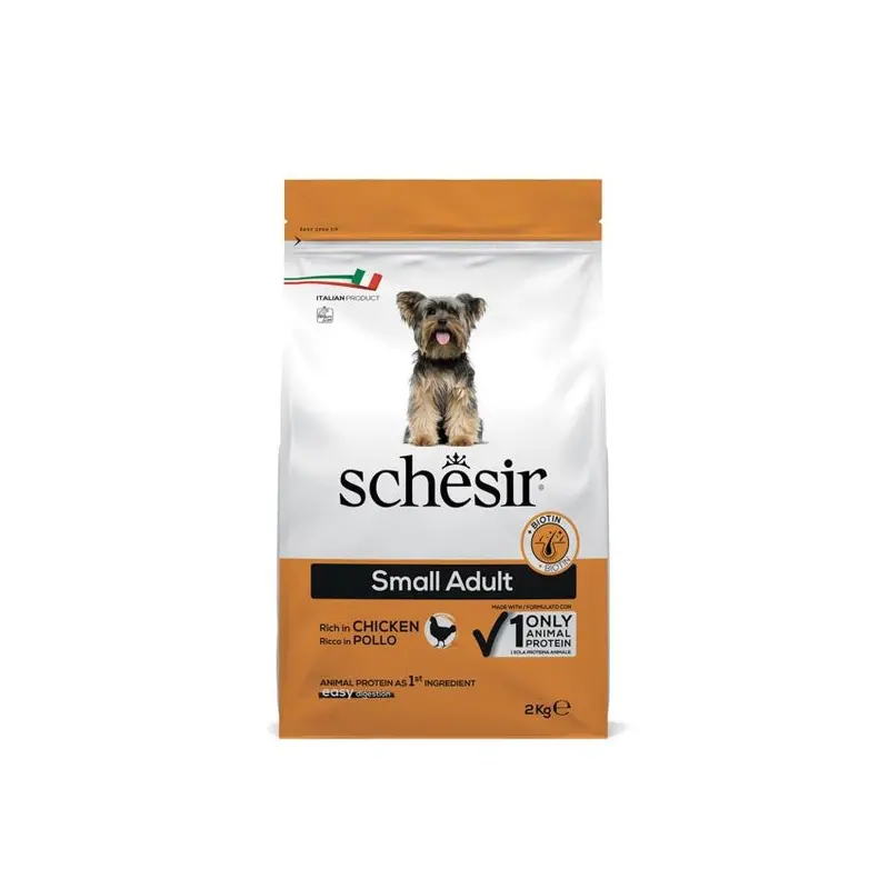 Schesir Dry Cat Food – 6 X 2Kg Bags (Adult Formula, Beef Flavor, With Glucosamine & Vitamins) 1
