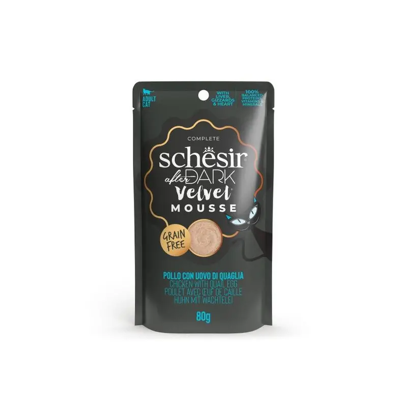 Schesir Post-Weaning Wet Cat Food – 12 X 80G Pouches (Tuna & Chicken, Gentle Formula For Kittens) 1