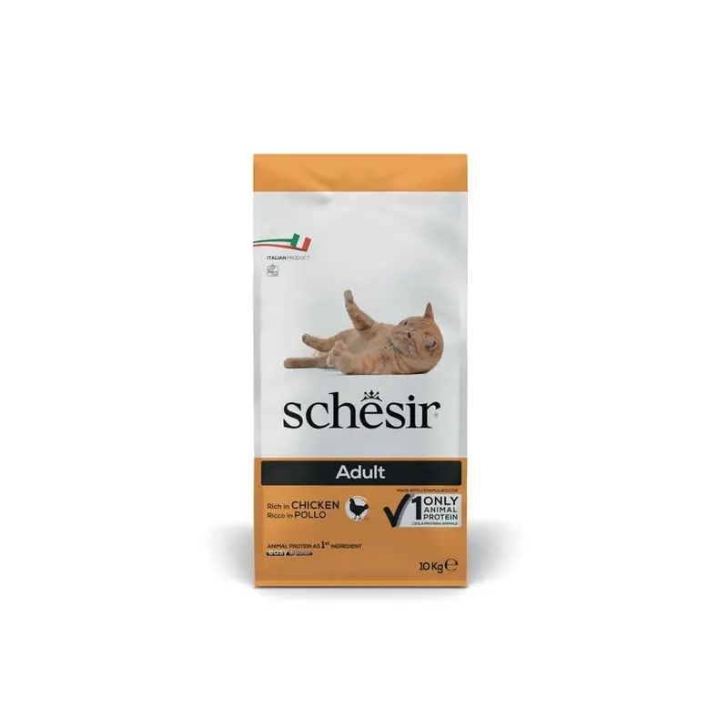 Schesir Premium Dry Cat Food For Senior Cats – 10 Kg, Rich In Taurine, Omega-3, And Antioxidants 1