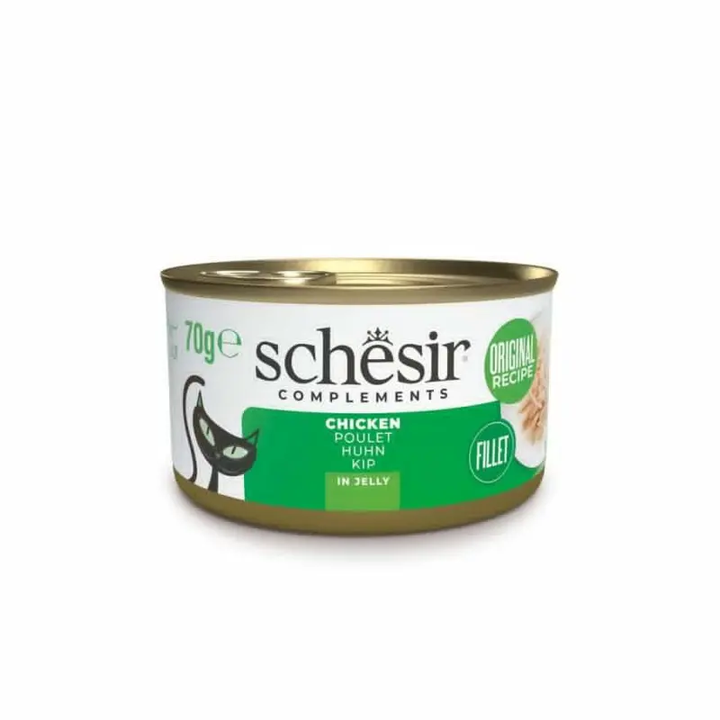 Schesir Wet Cat Food – 12 X 70 G Tuna In Jelly, Gentle On Digestion, Made With Natural Ingredients 1