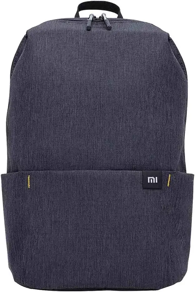 Shawmi Casual Daypack – Minimalist Urban Backpack In Matte Black 1